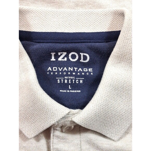 zod Advantage Polo Men’s L Gray Short Sleeve Golf Shirt Performance Activewear - Picture 5 of 8